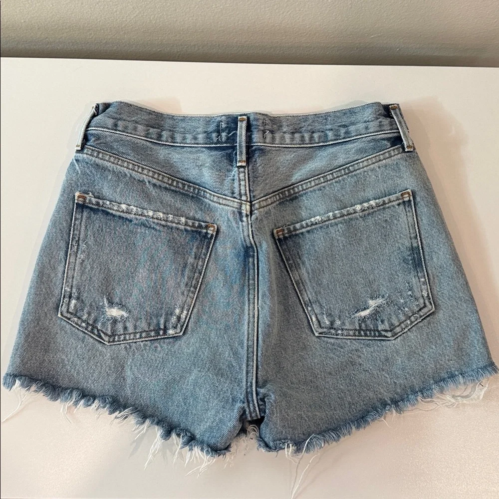 Agolde Jaden Shorts in Surreal Wash Sz 27 - Picture 6 of 6